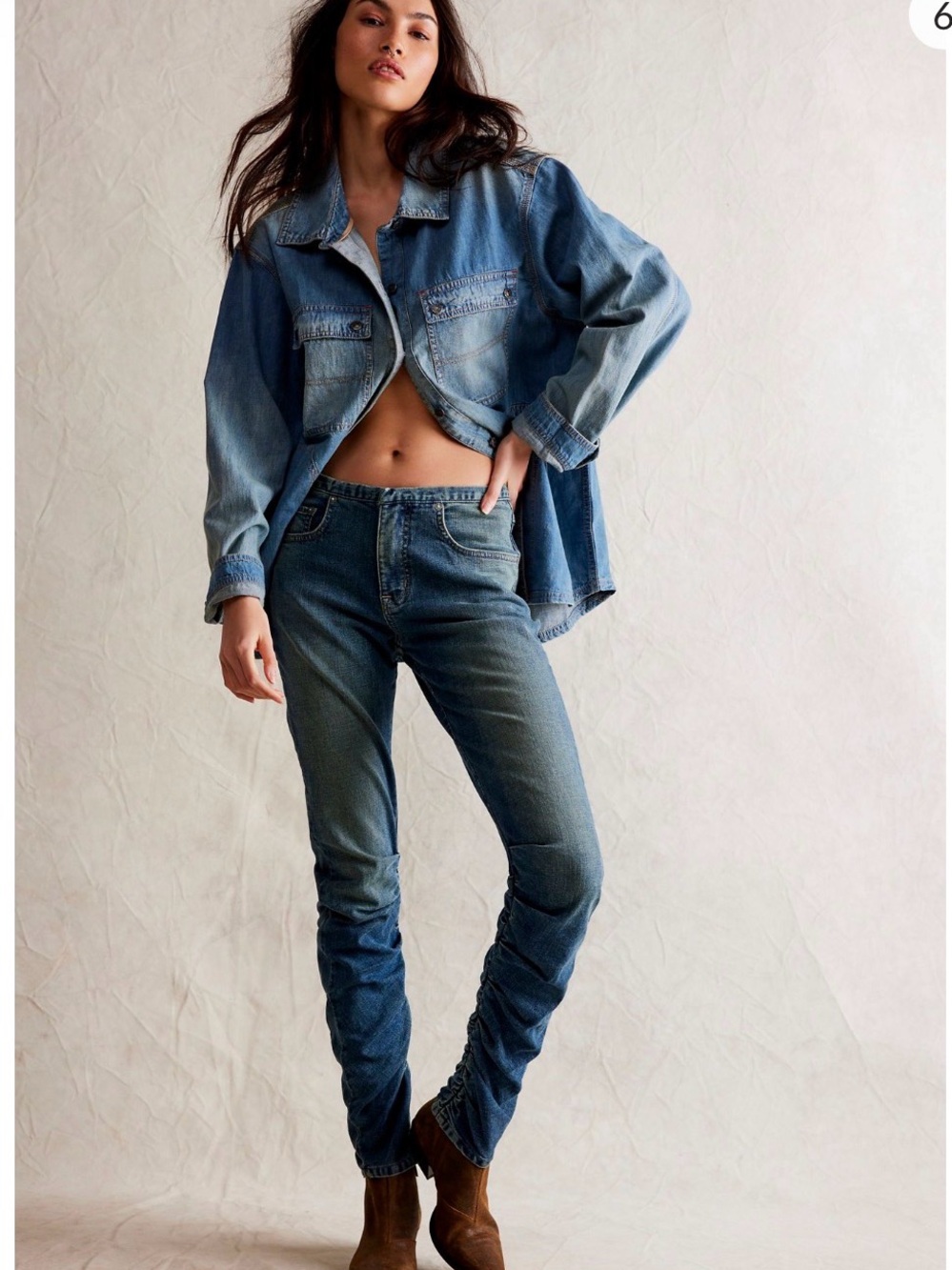 We The Free Classic washed Black Skinny Jeans